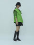 Ruffle Pleated Short Blouse